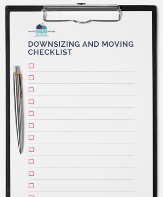 downsizing checklist